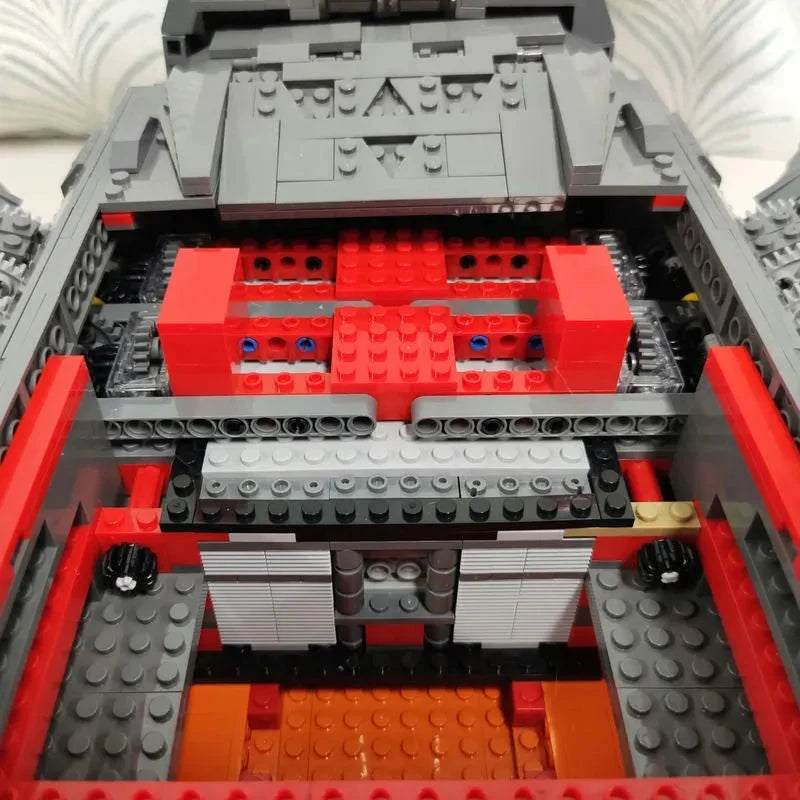 JieStar MOC Building Block Set: Star Wars Rogue MOC Cargo Shuttle Space Ship