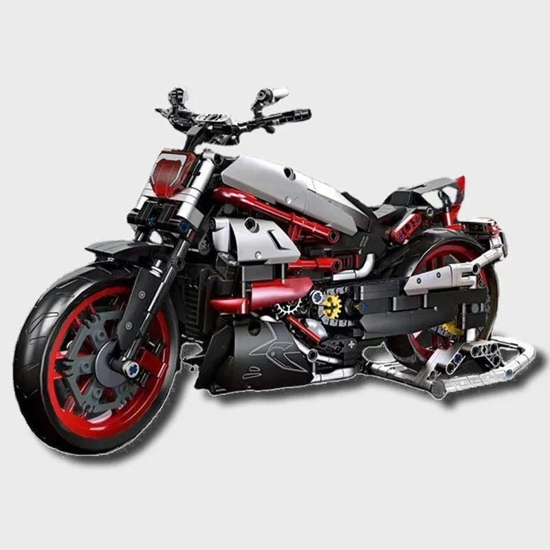 JieStar MOC Building Block Set: Super Speed 1260S Racing Motorcycle, Model JS91021