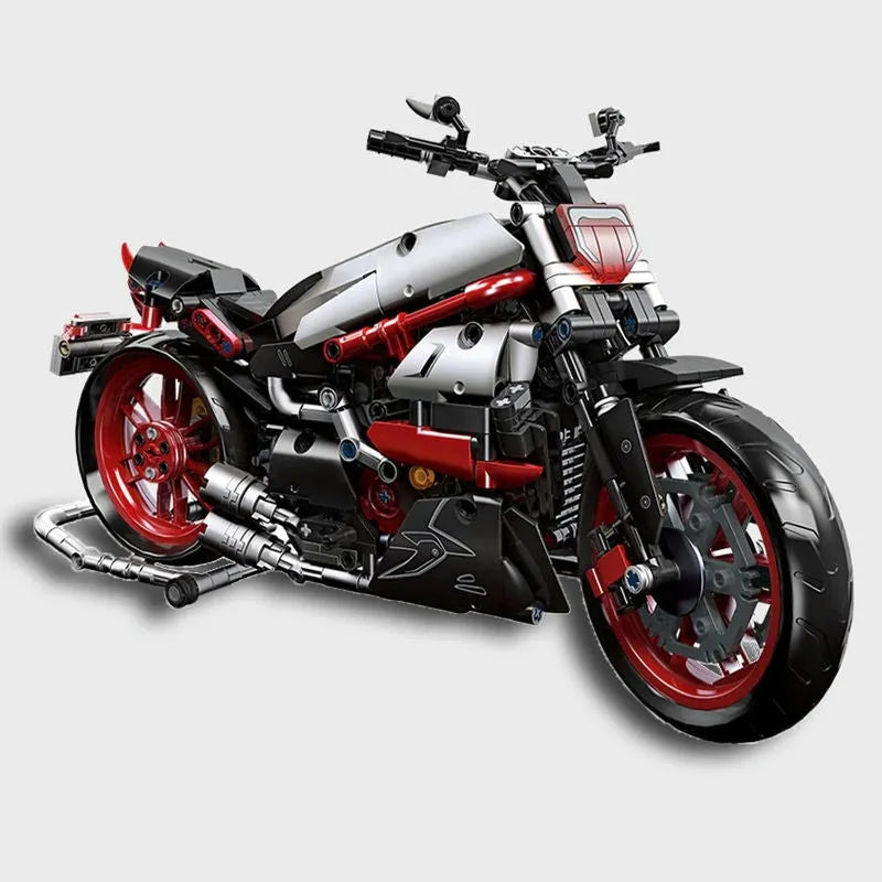 JieStar MOC Building Block Set: Super Speed 1260S Racing Motorcycle, Model JS91021
