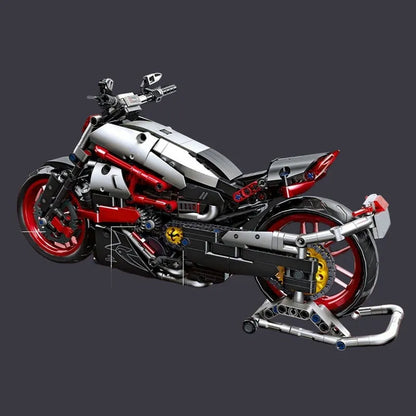 JieStar MOC Building Block Set: Super Speed 1260S Racing Motorcycle, Model JS91021