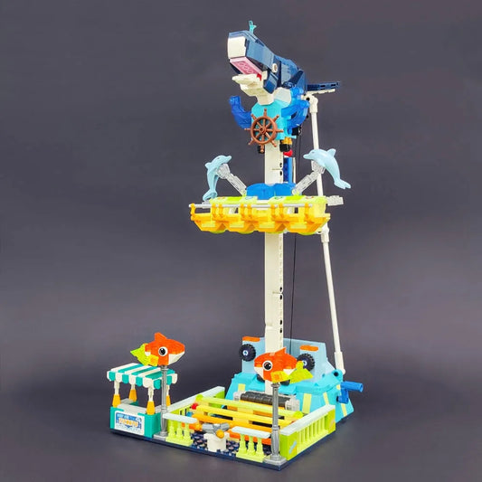 JieStar MOC Building Block Set: Underwater Deep Sea Lift 37403