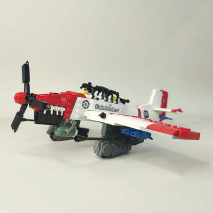 JieStar MOC Building Block Set: WW2 Bomber Stuka Aircraft, Model 61045