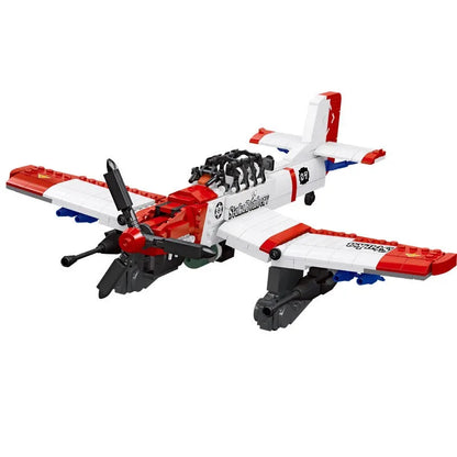 JieStar MOC Building Block Set: WW2 Bomber Stuka Aircraft, Model 61045