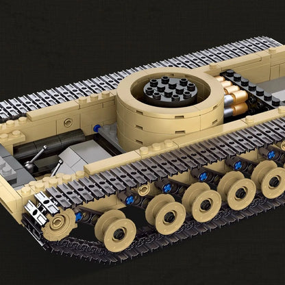 JieStar MOC Building Block Set: ZTZ 99A Main Battle Tank, Model 61038