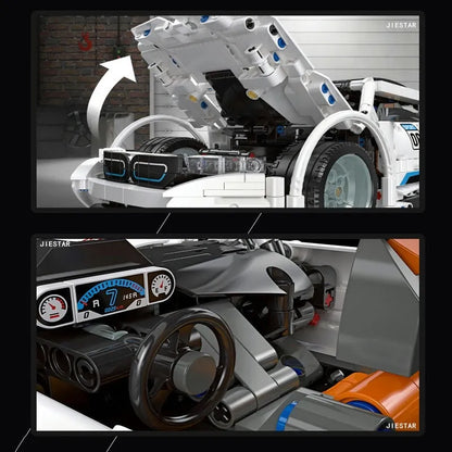 JieStar MOC Motorized Building Block Set: BMW I8 Super Racing Car 92016