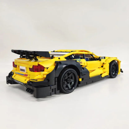 JieStar MOC Building Block Set: BMW M4 DTM Sports Racing Car, Model 92024