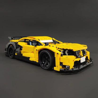 JieStar MOC Building Block Set: BMW M4 DTM Sports Racing Car, Model 92024