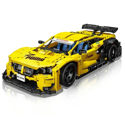 JieStar MOC Building Block Set: BMW M4 DTM Sports Racing Car, Model 92024