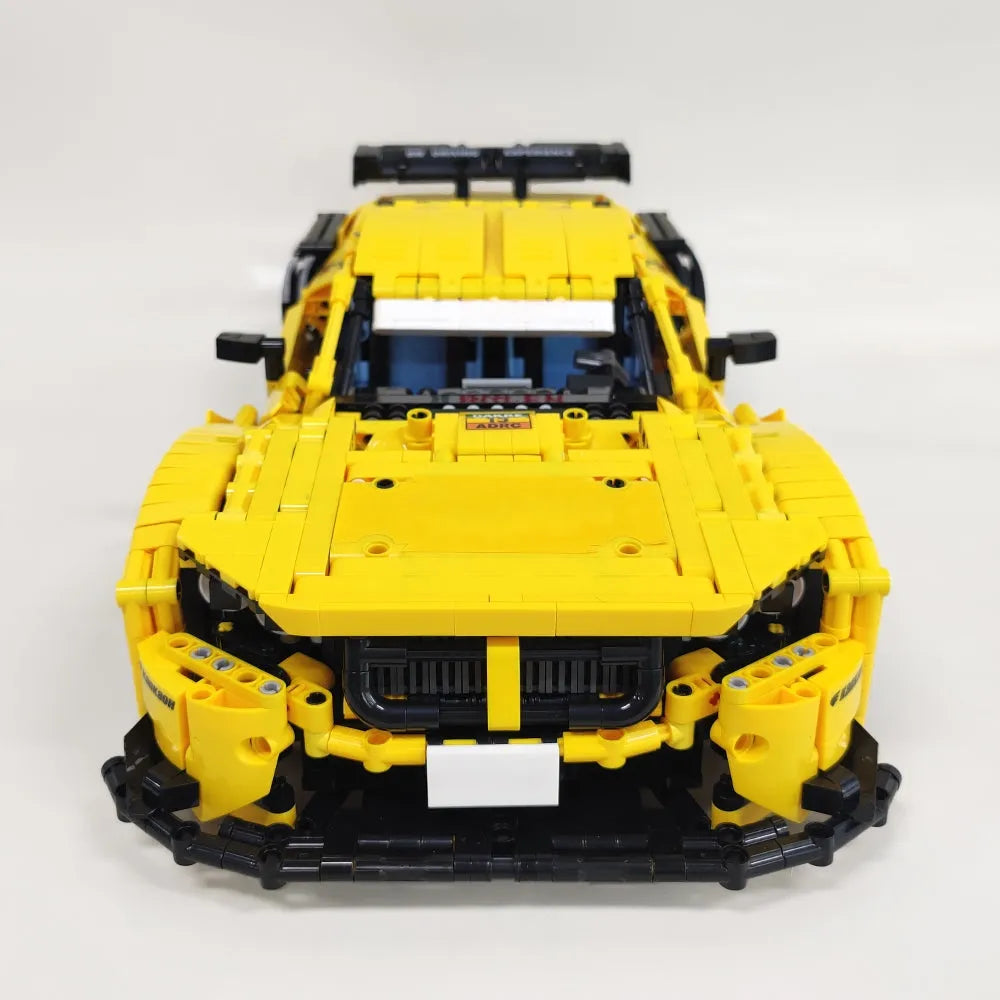 JieStar MOC Building Block Set: BMW M4 DTM Sports Racing Car, Model 92024