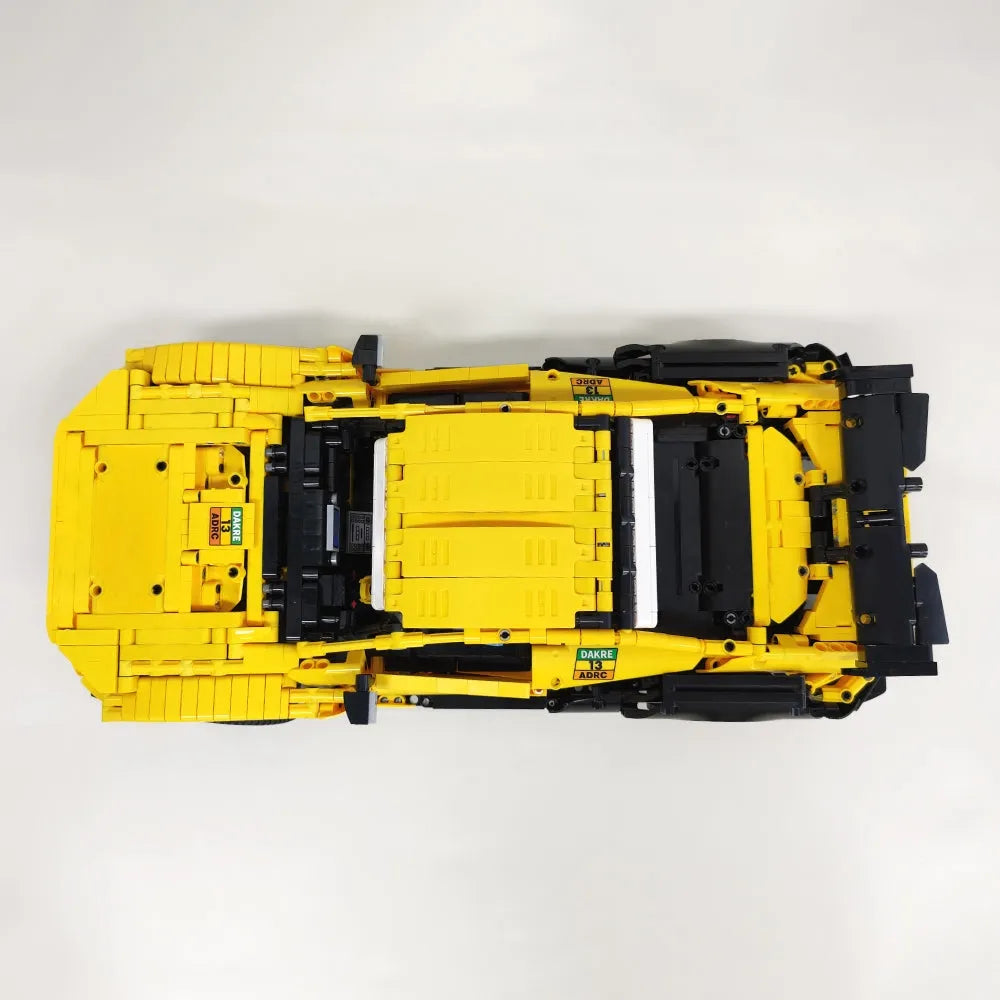 JieStar MOC Building Block Set: BMW M4 DTM Sports Racing Car, Model 92024
