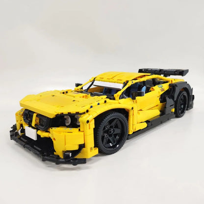JieStar MOC Building Block Set: BMW M4 DTM Sports Racing Car, Model 92024