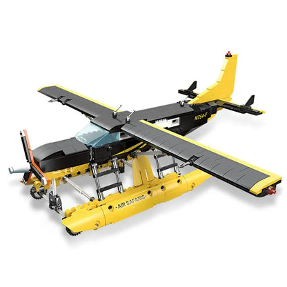 JieStar MOC Building Block Set: Cargo Plane Cessna 208 Aircraft, Model 58007