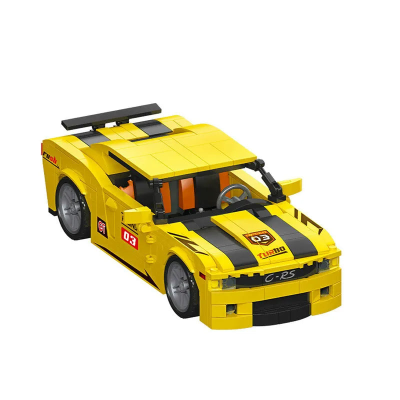 JieStar MOC Building Block Set: Chevrolet Camaro RS Car 92009