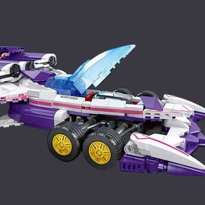 JieStar MOC Building Block Set: Ogre F1 Concept Racing Car, Model 92029