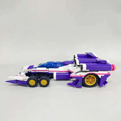 JieStar MOC Building Block Set: Ogre F1 Concept Racing Car, Model 92029