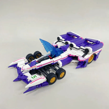 JieStar MOC Building Block Set: Ogre F1 Concept Racing Car, Model 92029