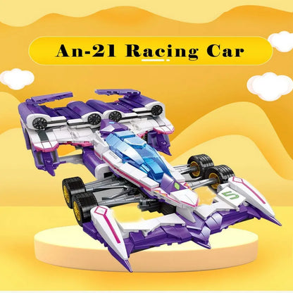 JieStar MOC Building Block Set: Ogre F1 Concept Racing Car, Model 92029