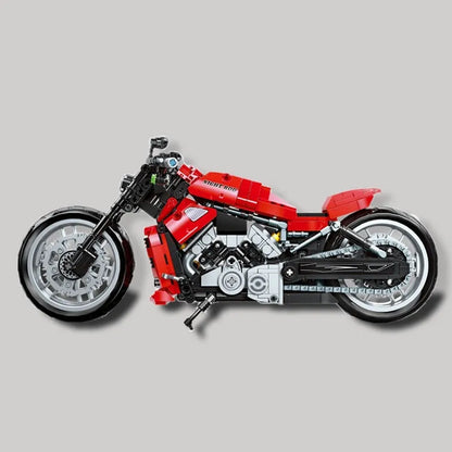 JieStar MOC Building Block Set: Harley Night Rod Motorcycle 91020