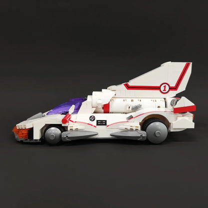 JieStar MOC Building Block Set: ISSUXARK 008 Formula One F1 Racing Car, Model 92034