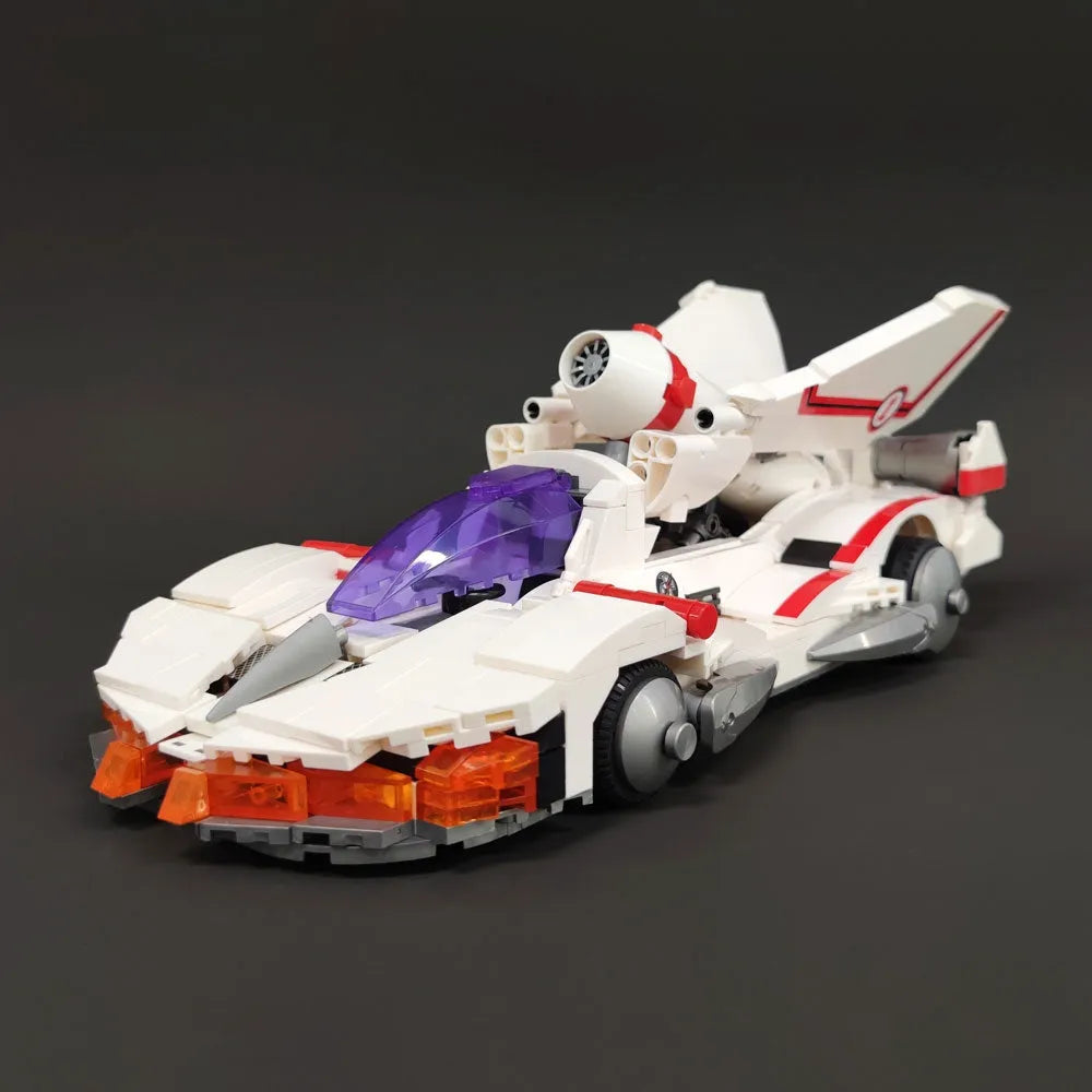 JieStar MOC Building Block Set: ISSUXARK 008 Formula One F1 Racing Car, Model 92034