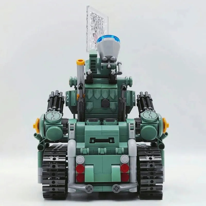 JieStar MOC Building Block Set: Motorized SV001 Chariot Tank, Model JS37002