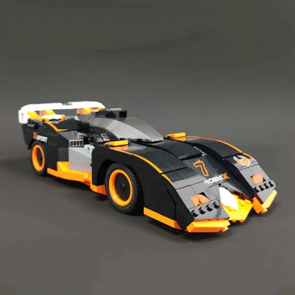 JieStar MOC Building Block Set: Motorized MOC Phoneix-7 Racing Car, Model 92012