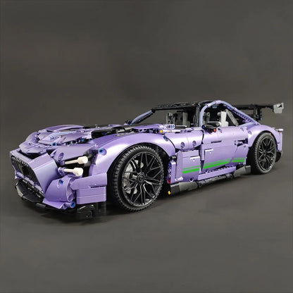 JieStar MOC Building Block Set: Super MOC Concept Racing Sports Car, Model 92025