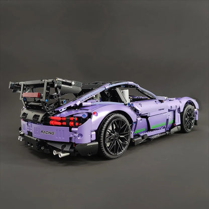 JieStar MOC Building Block Set: Super MOC Concept Racing Sports Car, Model 92025