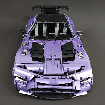 JieStar MOC Building Block Set: Super MOC Concept Racing Sports Car, Model 92025