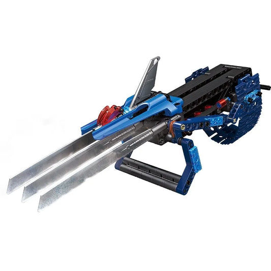 JieStar MOC Building Block Set: Weapon MOC Ice Wolf Claw, Model 58004