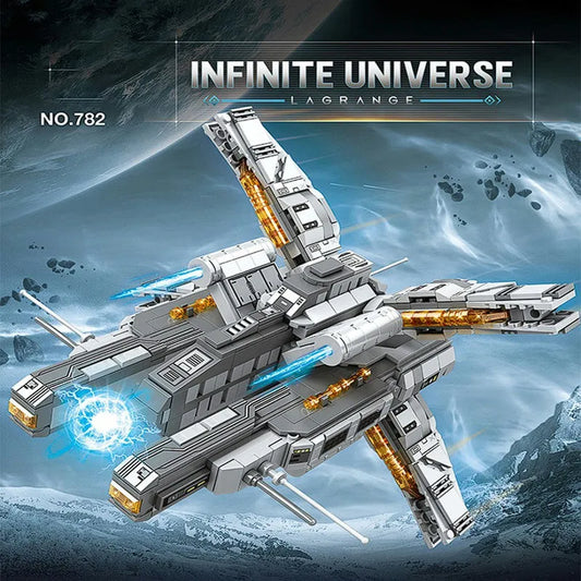 JuHang Building Block Set: Cosmic Spacecraft Frigate, Model JH782