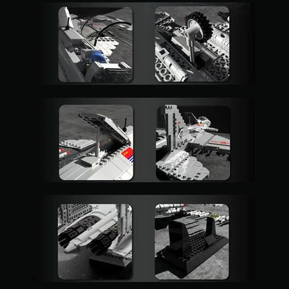 JuHang Building Block Set: Aircraft J-15 Flying Shark Fighter Jet, Model 88006