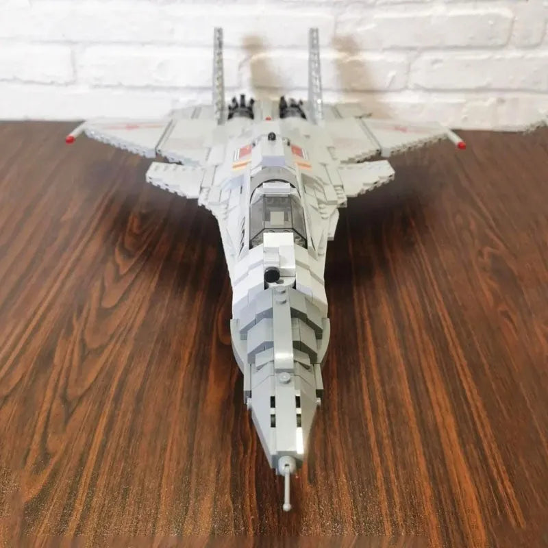 JuHang Building Block Set: Aircraft J-15 Flying Shark Fighter Jet, Model 88006