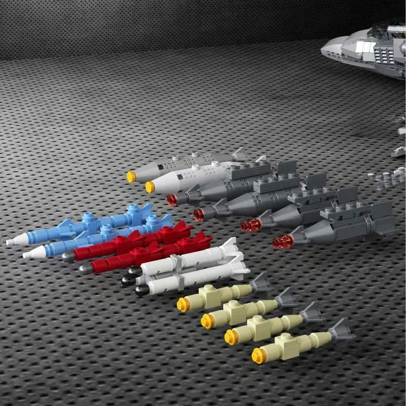 JuHang Building Block Set: Aircraft J-20 Stealth Fighter Jet, Model 88009