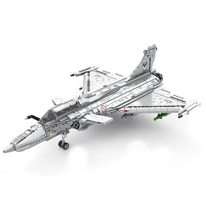JuHang MOC Building Block Set: Aircraft MOC Rafale Fighter Jet Plane, Model 88021