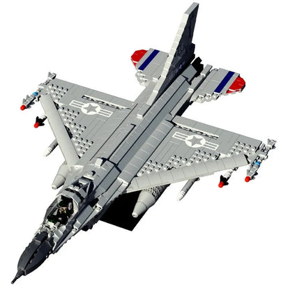 JuHang Building Block Set: F-16 Fighting Falcon Aircraft, Model 88013