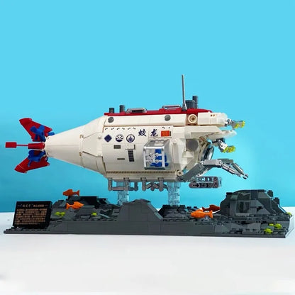 JuHang Building Block Set: Manned Deep Sea Submarine Ship, Model 88201