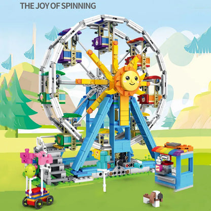 JuHang MOC Building Block Set: Ferris Wheel, Model 81001