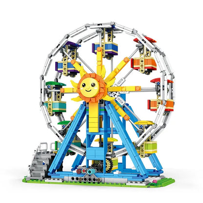 JuHang MOC Building Block Set: Ferris Wheel, Model 81001