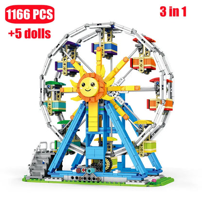 JuHang MOC Building Block Set: Ferris Wheel, Model 81001