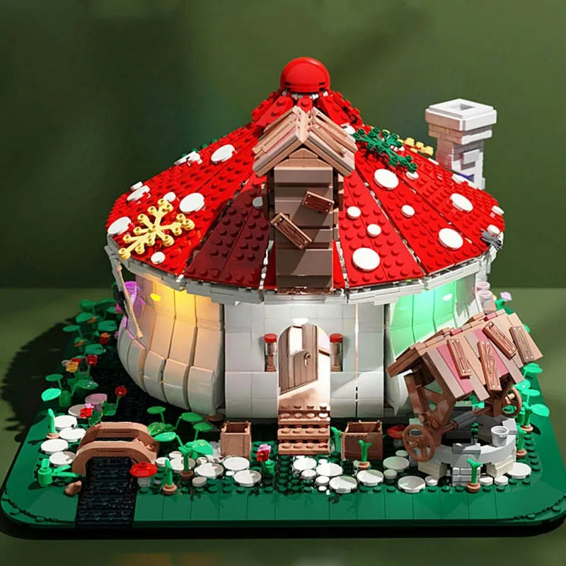 JuHang MOC Building Block Set: Mushroom House, Model 86006