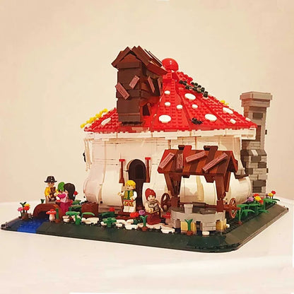 JuHang MOC Building Block Set: Mushroom House, Model 86006