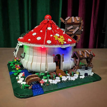 JuHang MOC Building Block Set: Mushroom House, Model 86006