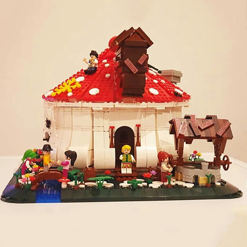 JuHang MOC Building Block Set: Mushroom House, Model 86006