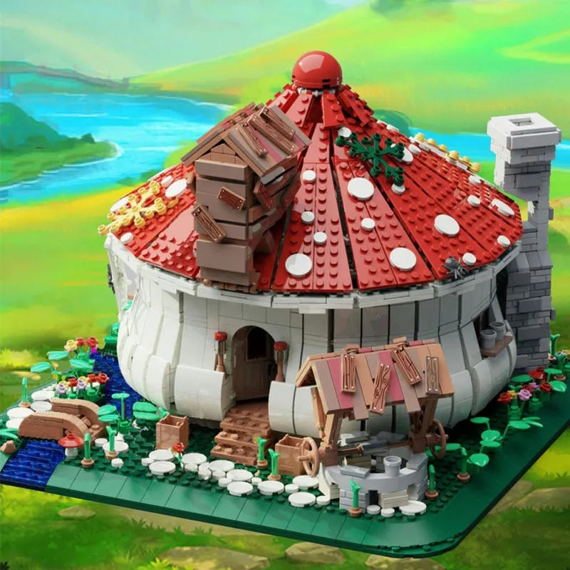 JuHang MOC Building Block Set: Mushroom House, Model 86006