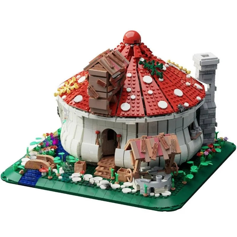 JuHang MOC Building Block Set: Mushroom House, Model 86006