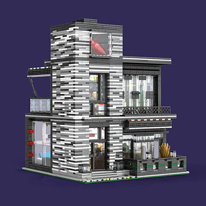 JuHang MOC Building Block Set: Street City ISLET Bar 86008