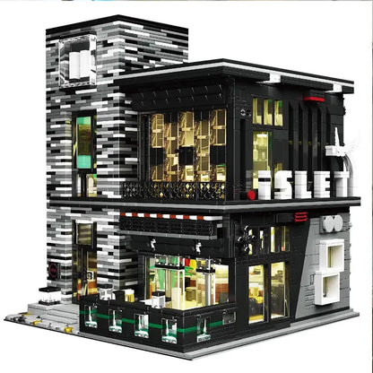 JuHang MOC Building Block Set: Street City ISLET Bar 86008