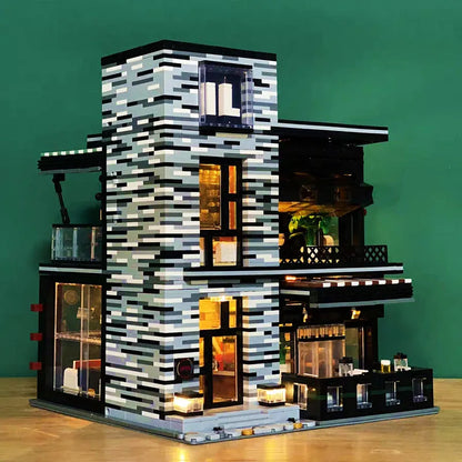 JuHang MOC Building Block Set: Street City ISLET Bar 86008