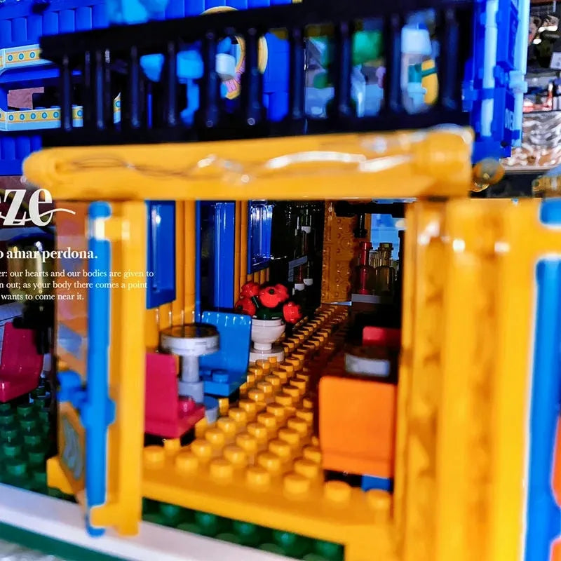JuHang MOC Building Block Set: Experts Container Bar, Model 86016